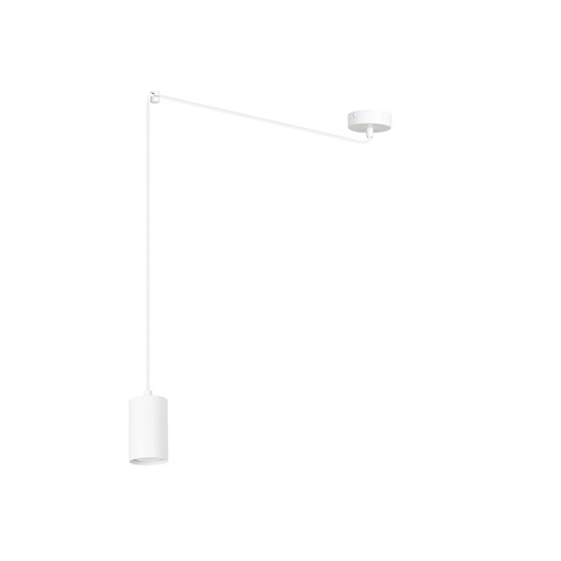 [525/1] Lampada a sospensione Traker 1 Wh/White