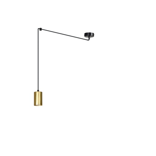 [526/1] Lampada a sospensione Traker 1 Bl/Gold