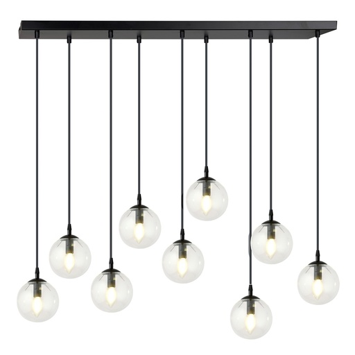 Lampada a sospensione Cosmo 9 Bl Transparent