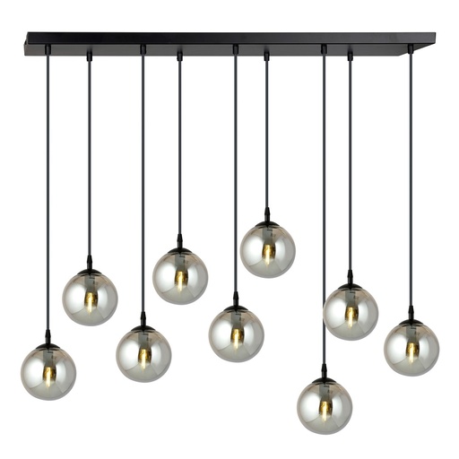 Lampada a sospensione Cosmo 9 Bl Grafit