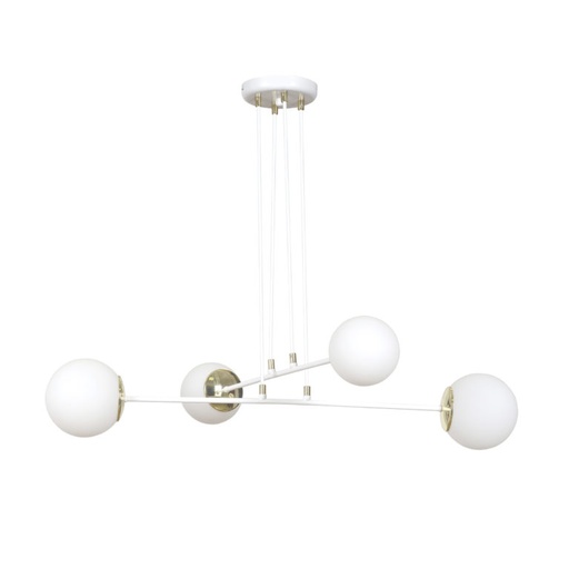 [967/4] Lampada a sospensione Ognis 4 White