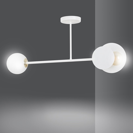 [613/2] Lampada da soffitto Minerva 2 White