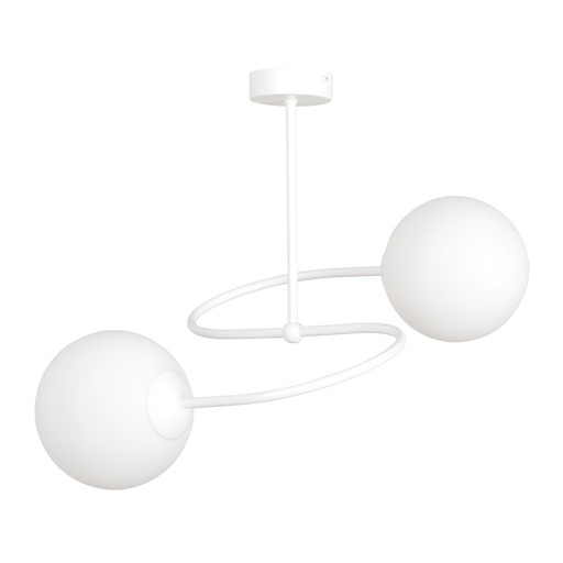 [734/2W] Selbi 2 White ceiling lamp
