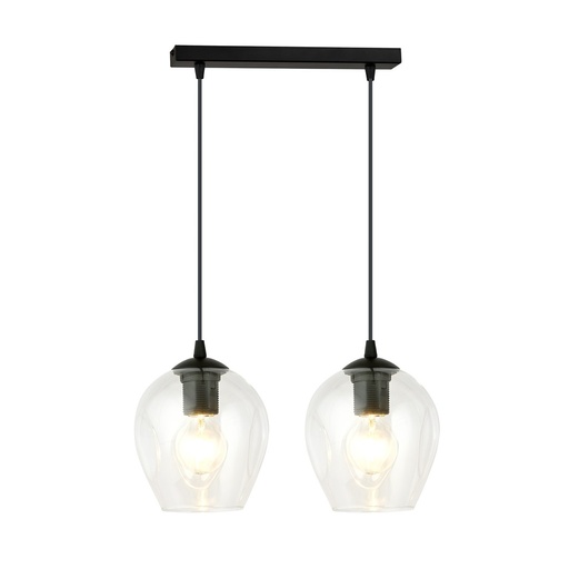 Lampada a sospensione Istar 2 Bl Transparent