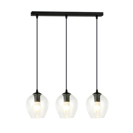 Lampada a sospensione Istar 3 Bl Transparent