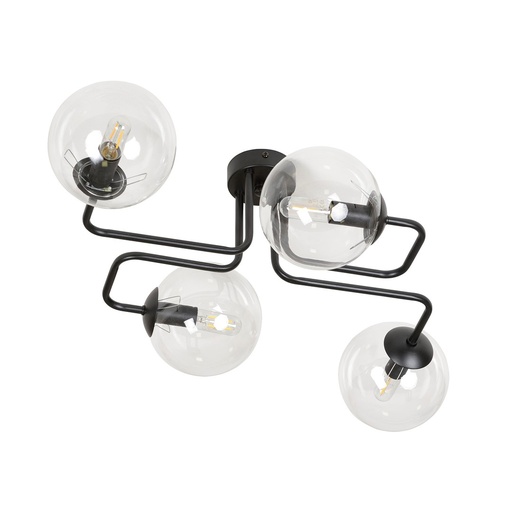 Lampada da soffitto Brendi 4 Bl Transparent