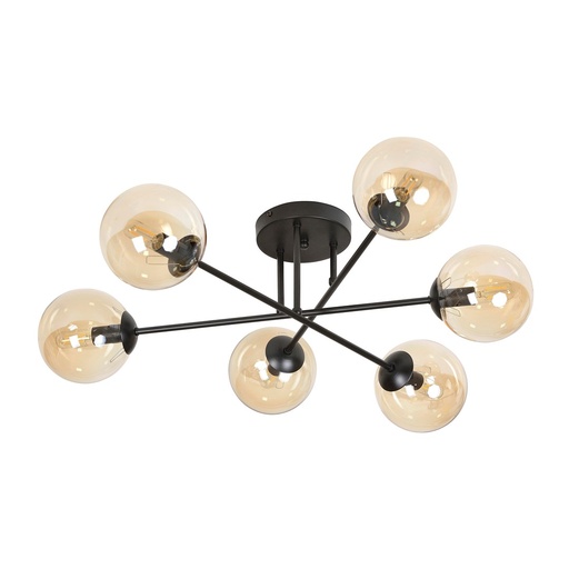 Lampada da soffitto Brendi 6B Bl Miodowy