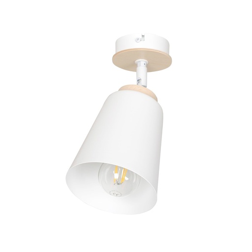 Atlas 1 White ceiling lamp