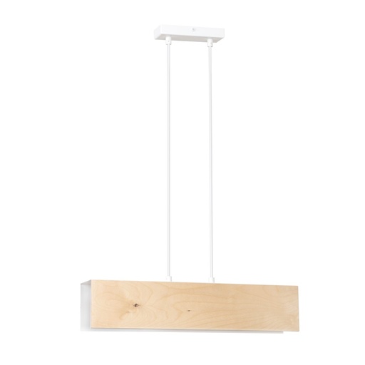 Lampada a sospensione Carlo 2 White