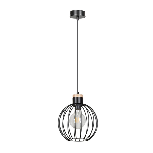 [754/1] Barbado 1 Black pendant lamp
