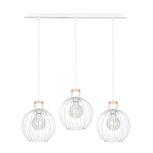 [755/3] Barbado 3 White pendant lamp