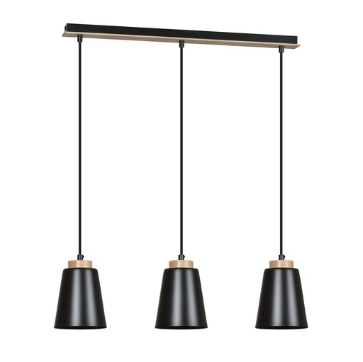 Lampada a sospensione Bolero 3 Black