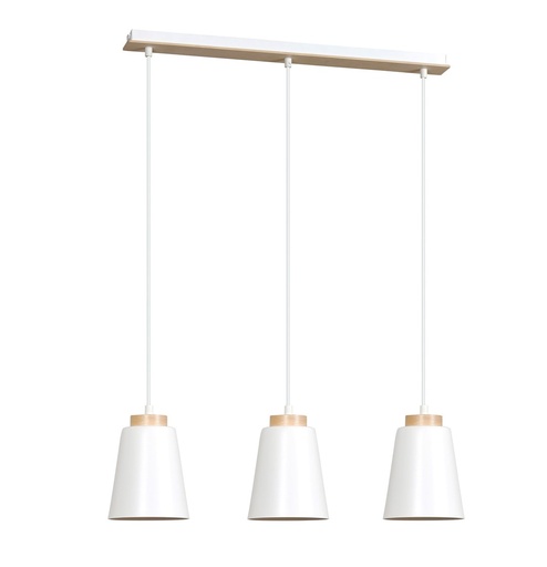 Lampada a sospensione Bolero 3 White
