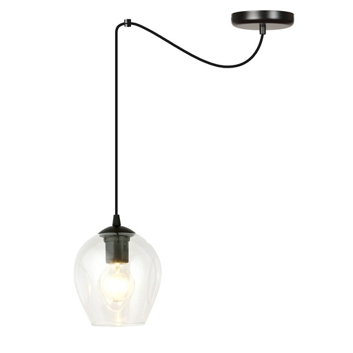 [756/1] Lampada a sospensione Level 1 Bl Transparent