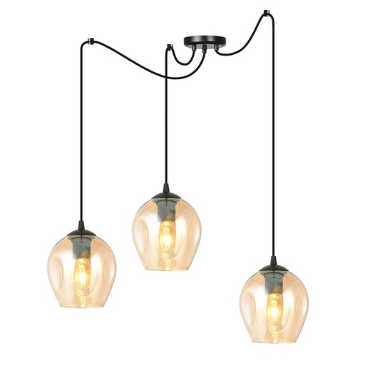 [758/3] Lampada a sospensione Level 3 Bl Miodowy
