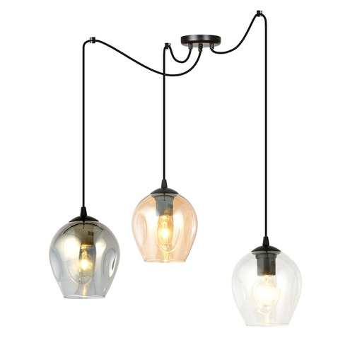 [759/3] Lampada a sospensione Level 3 Bl Mix