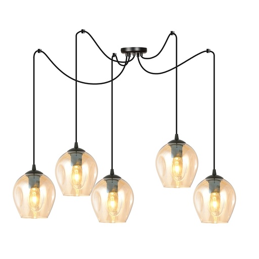 [758/5] Lampada a sospensione Level 5 Bl Miodowy