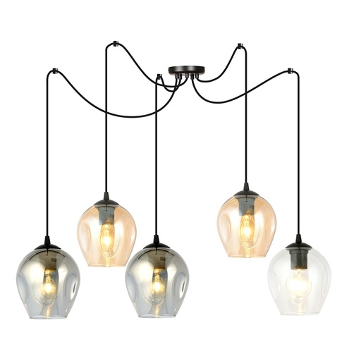 [759/5] Lampada a sospensione Level 5 Bl Mix