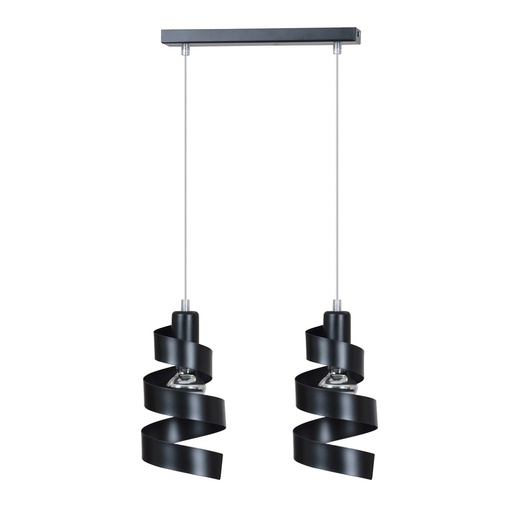 [352/2] Lampada a sospensione Saga 2 Black