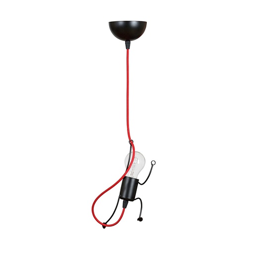 [537/1] Lampada a sospensione Bobi 1 Black