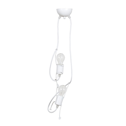 Lampada a sospensione Bobi 2 White