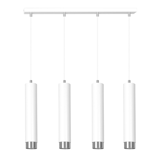 Lampada a sospensione Kibo 4 Wh/Chrome