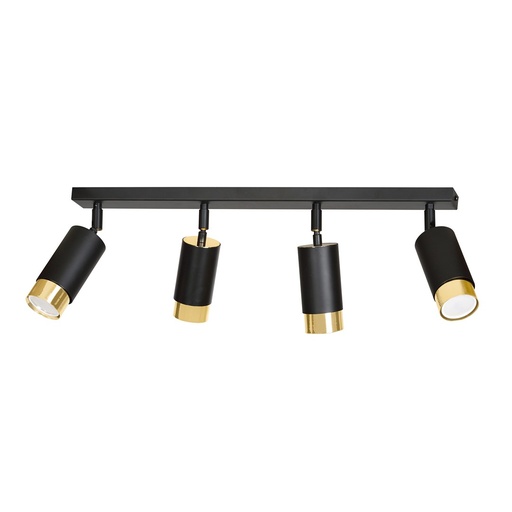 Lampada da soffitto Hiro 4 Bl/Gold