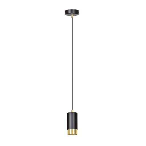 Lampada a sospensione Fumiko 1 Bl/Gold