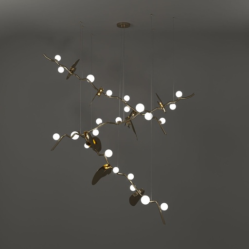 [almond-suspension-1] Lampada a sospensione Almond