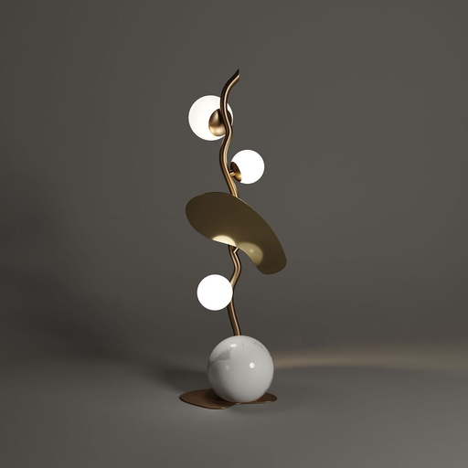 [almond-table-lamp-1] Lampada da tavolo a mandorla