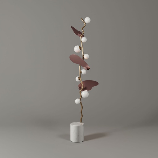 [almond-floor-lamp-2] Lampada da terra Almond
