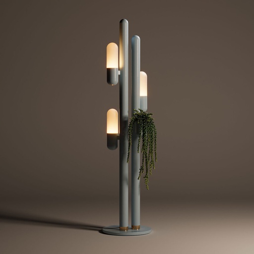 [cactus-floor-lamp-1] Lampada da terra Cactus