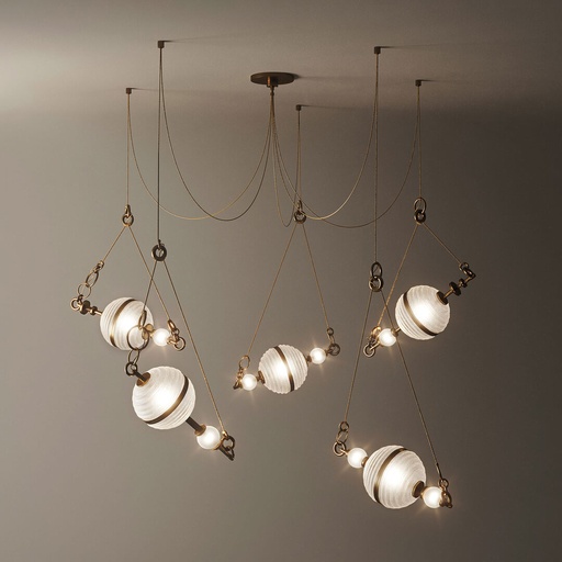 [saturn-suspension-lamp-1]  Lampada a sospensione Saturno