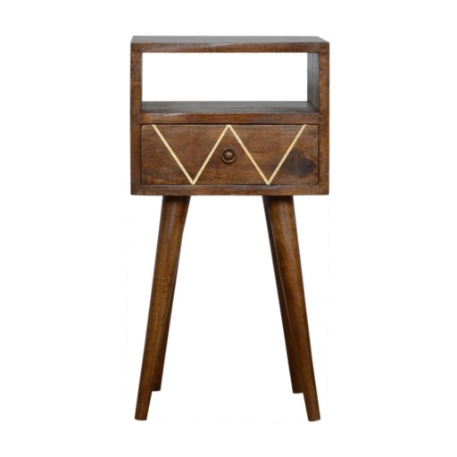 [IN733] Comodino Mini Geo in ottone