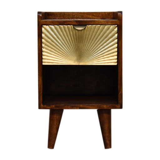 [IN3291] Comodino Mini Manila Gold con 1 cassetto