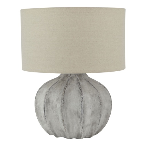[23626] Lampada a flauto bianco antico Darcy