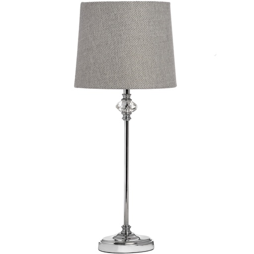[17589] Lampada da tavolo Florence cromata
