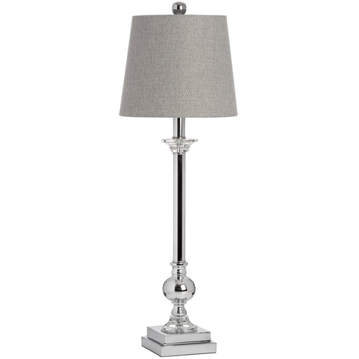 [17590] Lampada da tavolo Milano cromata