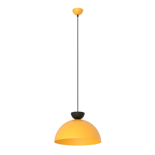 [1474/1L] LUNARO 1L BL ARANCIO Lampada a sospensione 