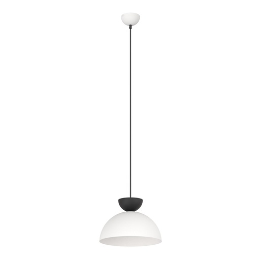 [1475/1S] LUNARO 1S NERO BIANCO/NERO Lampada a sospensione 