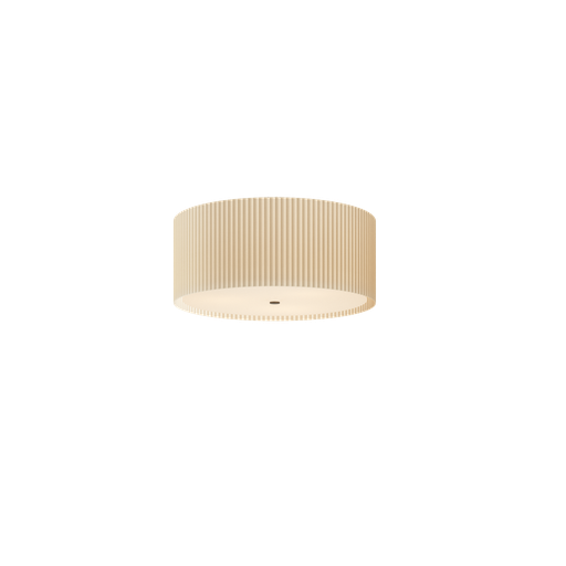 E1-P Pleated Ceiling Lamp Exclusive Handmade in Italy