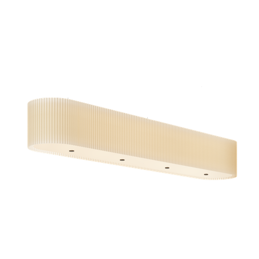 E6-P ELEANOR Pleated Ceiling Lamp Exclusive Handmade in Italy